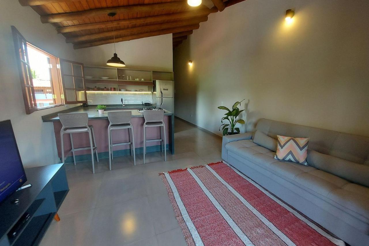 Sapeca - Novo Flat C/ Piscina, 50Mts Da Praia, Churrasqueira Privativa, Ar Con, Wi-Fi, Netflix, Garagem باراتي المظهر الخارجي الصورة