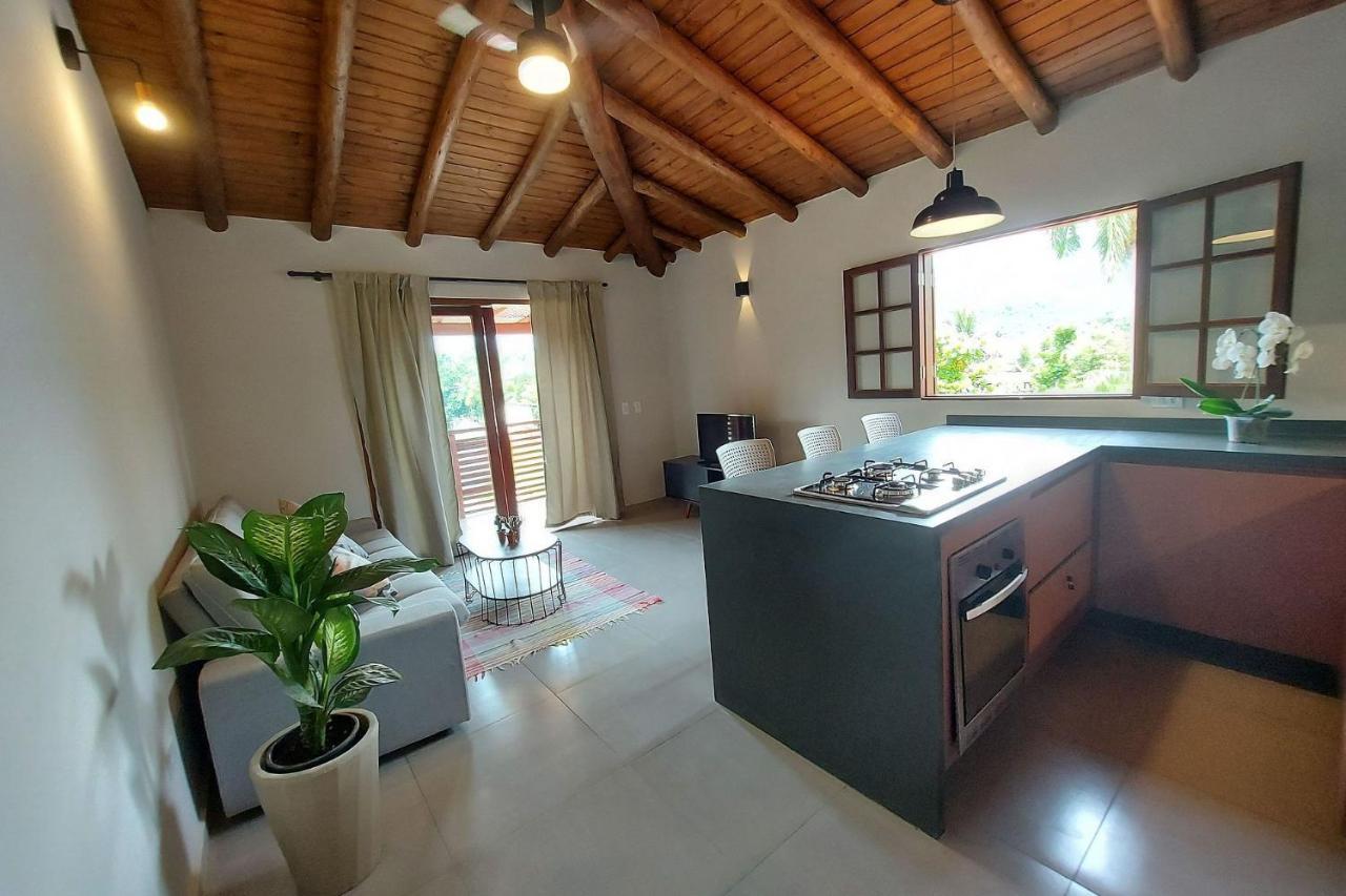 Sapeca - Novo Flat C/ Piscina, 50Mts Da Praia, Churrasqueira Privativa, Ar Con, Wi-Fi, Netflix, Garagem باراتي المظهر الخارجي الصورة